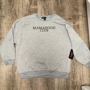 Maternity manhood club Crew Neck Sweater